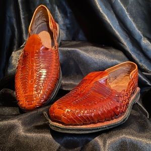 Leather loafers